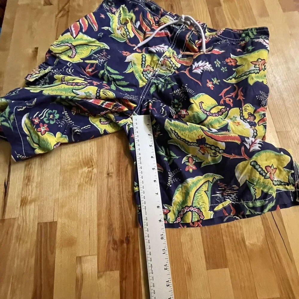 Vintage Polo Ralph Lauren Swim Shorts Trunks‎ Aloha Surfer Mens XL EUC